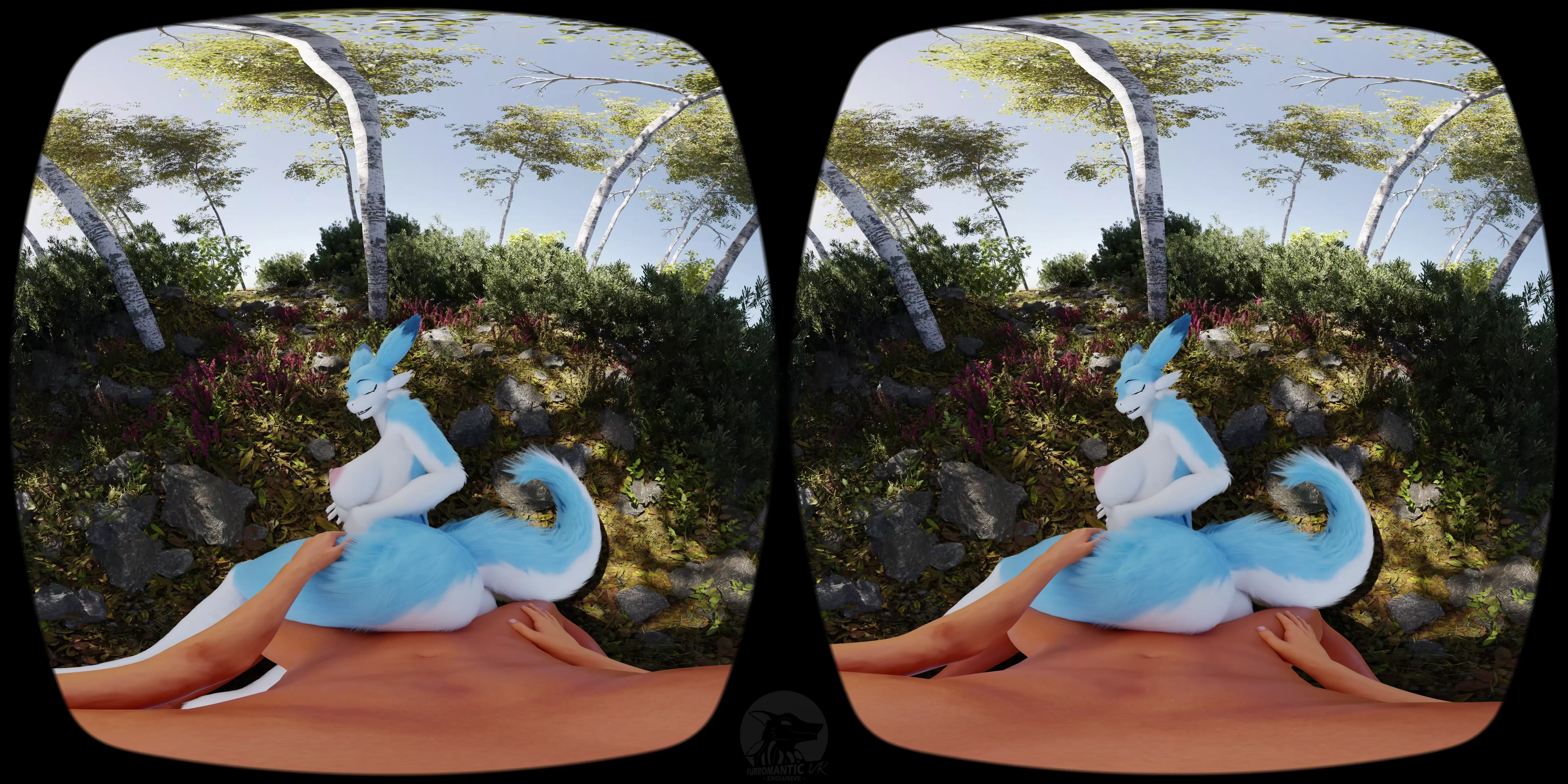 Furromantic - [Animation | VR] - Chillet's training (4K/VR8K/MixedReality) part 2