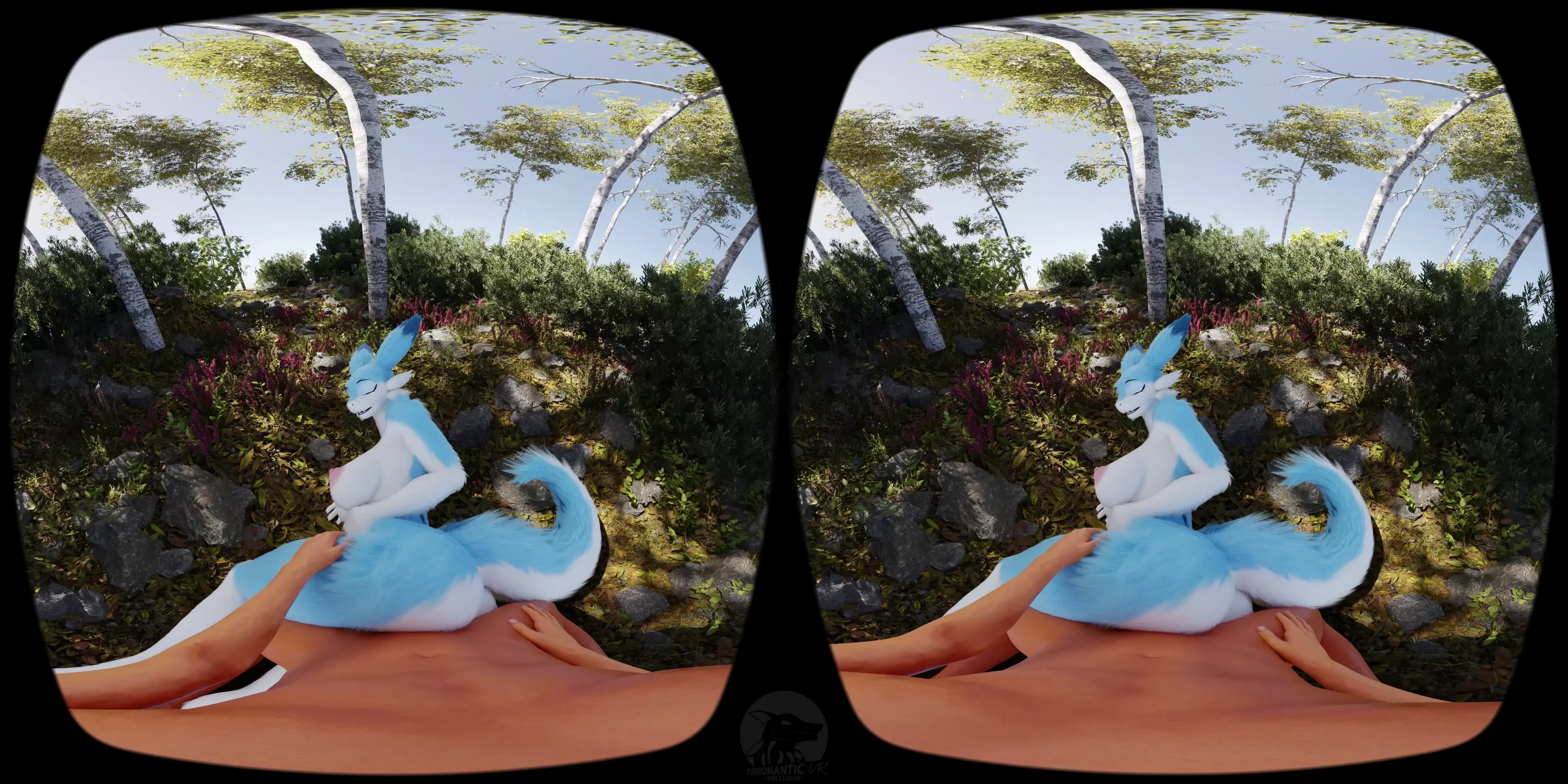 Furromantic - [Animation | VR] - Chillet's training (4K/VR8K/MixedReality) part 3