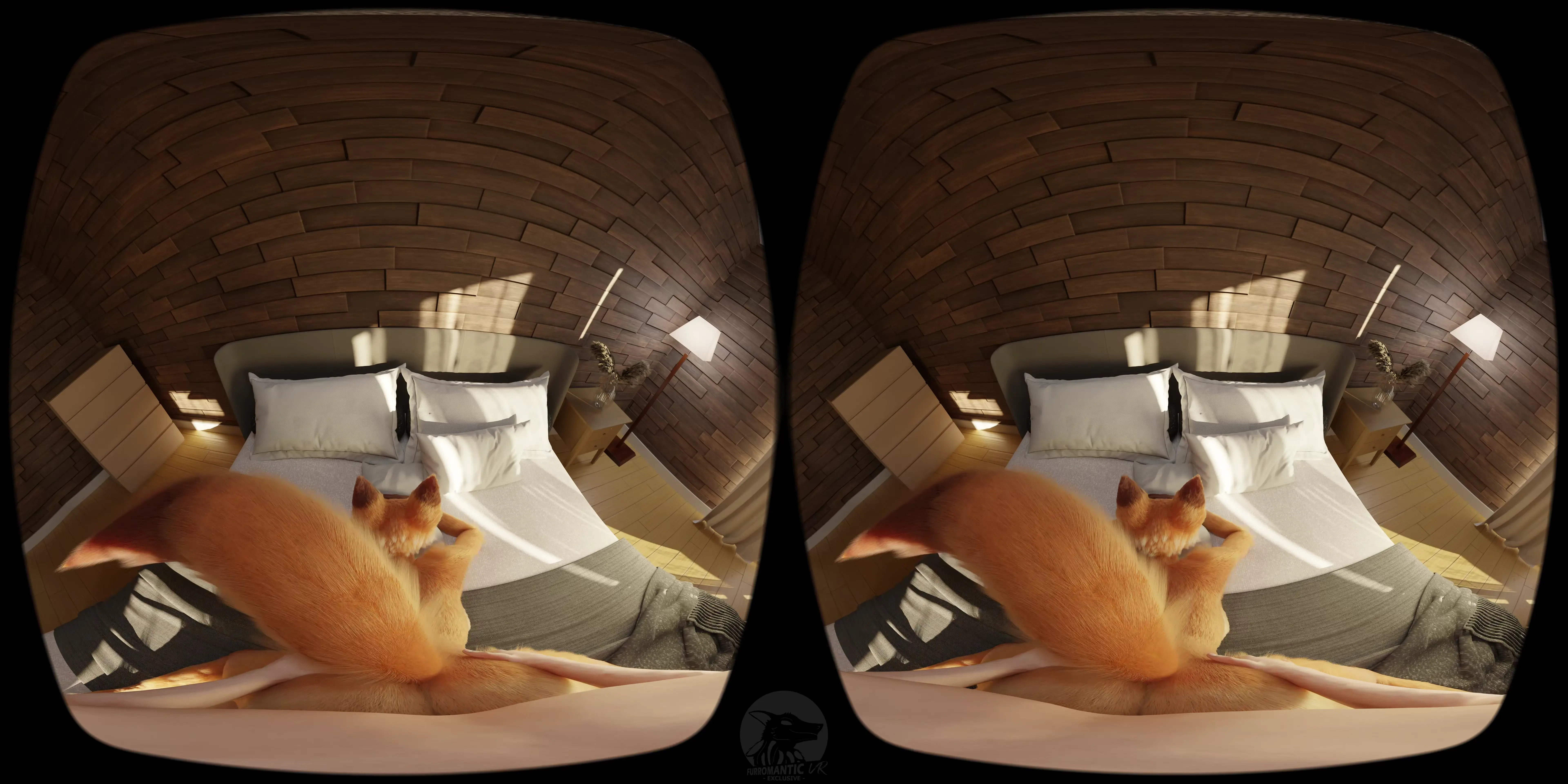 Furromantic - [Animation | VR] - Having fun with Sophie (4K/VR8K/MixedReality) part 5