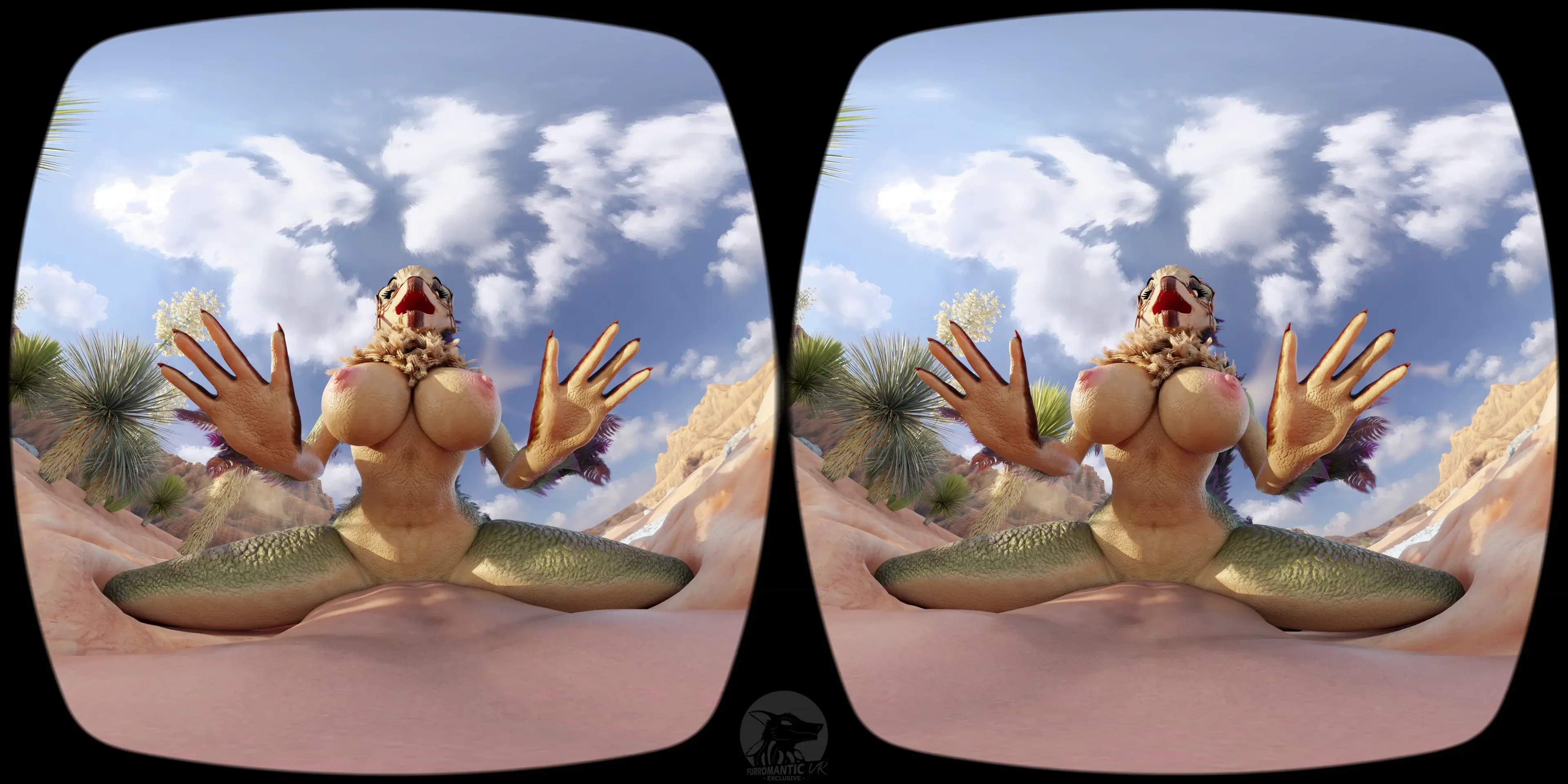 Furromantic - [Animation | VR | ] - Seikret (4K/VR8K/MixedReality) part 2