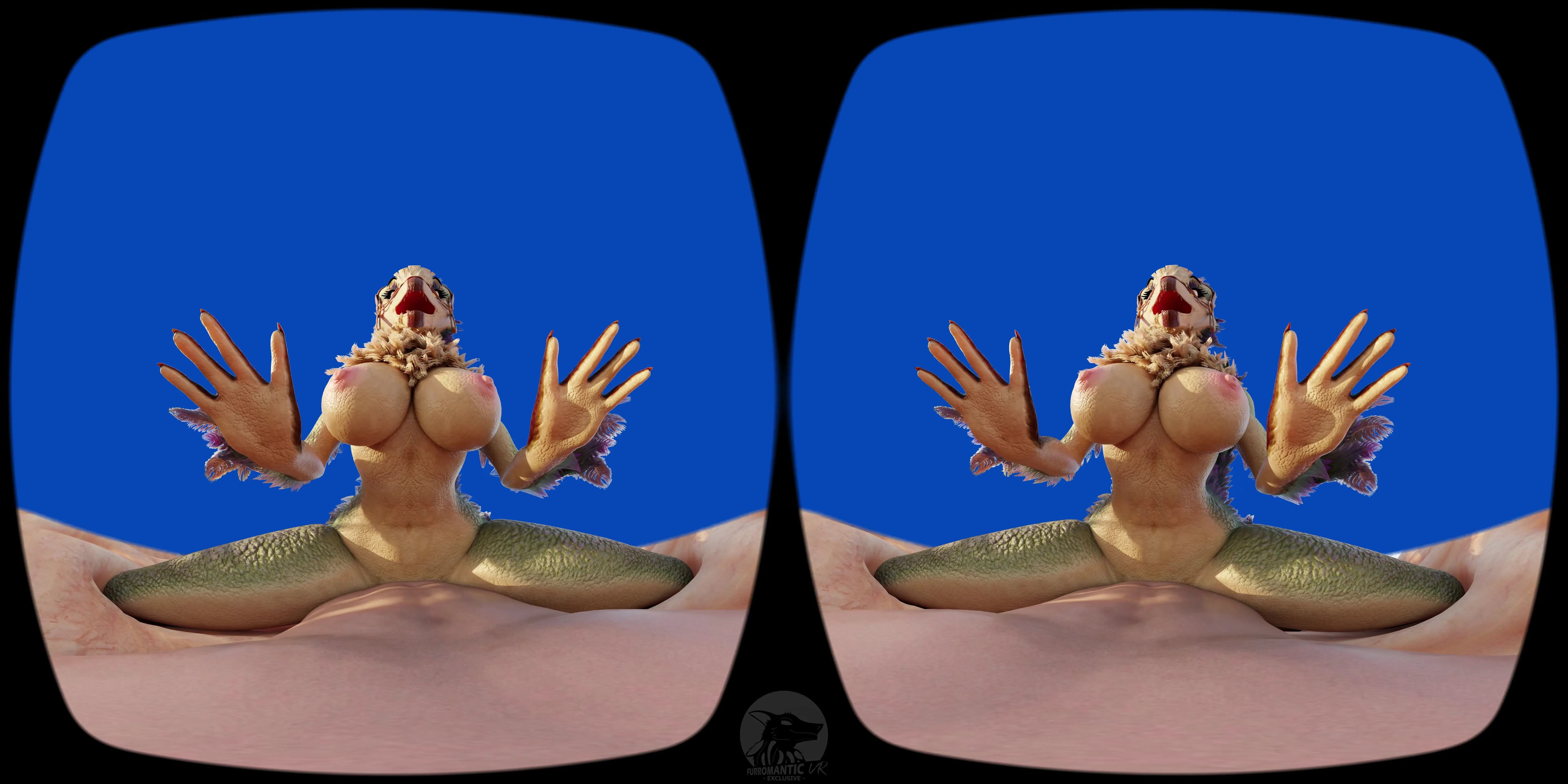 Furromantic - [Animation | VR | ] - Seikret (4K/VR8K/MixedReality) part 4