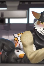 21CenturyRaccoon - In the Car (Animation) - Free Hentai Manga, Doujinshi and Comics Online Reader | LewdVault.com