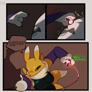 KyuriSawa - Renamon Growth Short Comic Full Res.