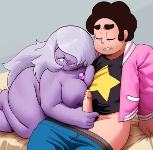 inkershike - [SUF] AMETHYST AND STEVEN, COMMISSION