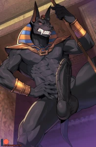 Patto - Anubis Pinup (high res)