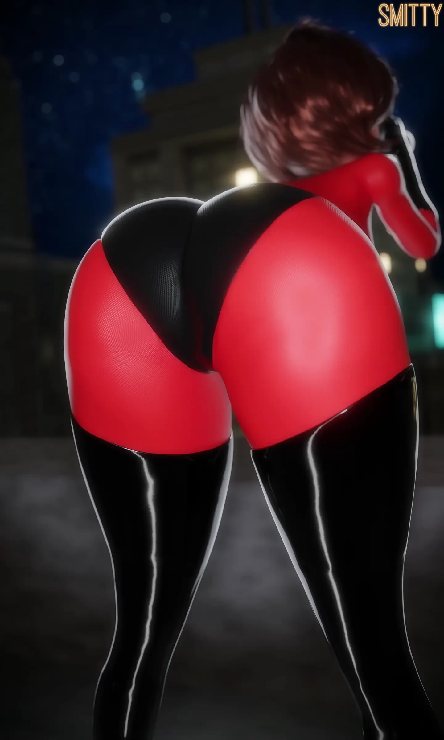 Smitty34 - POV: You'r on patrol with Elastigirl and she's teasing you
