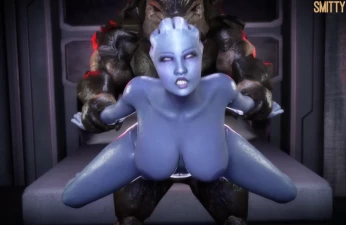 Smitty34 - Liara takin Krogan backshots - Free Hentai Manga, Doujinshi and Comics Online Reader | LewdVault.com