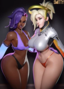 Smitty34 - Mercy and Sombra uniting the world as one
