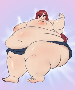 littlepieceofcake - Erza Scarlet - Chubbysketch 