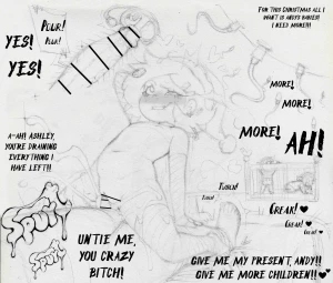 abesdrawings - Ashley's Christmas Present