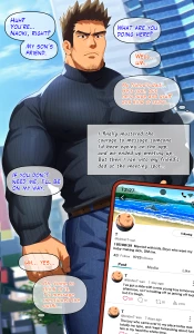 イズ - I was supposed to meet an SNS follower, but my friend's d〇d was at the meeting spot...