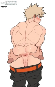 WetFox - Ass hole Check Bakugo Katsuki 