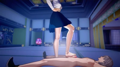 bazett - Saber (Fate Series) - Raiden Shogun - Adult Neptune (intro) - Amelia Watson (Character change) - Peach and Daisy (Character change) part 4 - Free Hentai Manga, Doujinshi and Comics Online Reader | LewdVault.com