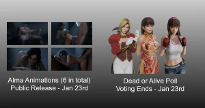 LazyProcrastinator - January 2026 Poll + Alma Animations