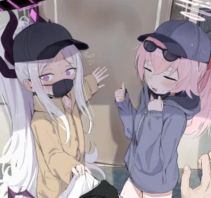 esearu - Hoshino and Hina (BlueArchive)