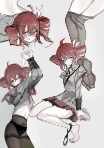 灰羽ちゅう - 脱ぎテト　