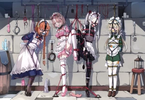 liclac - (COM・依頼）Maids・メイド - Hanami, Yui, Mabel, & Akari