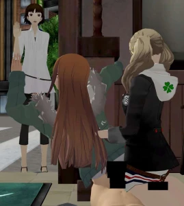Ponhiki - Futaba and Ann Keep a Secret From Makoto