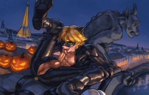 bludwingart - Chat Noir WIP