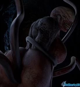 DahSharky - [Dasharky3d] Hellknight x Tentacles