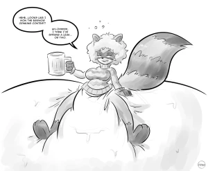 hyrosdiaperdivas - Sketch #584 - Riley The Eggnog Queen