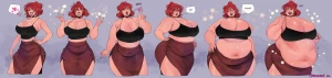 tweedabop - EVEY WEIGHT GAIN SEQUENCE