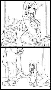 inksGirls - November Request 03 - Leashed
