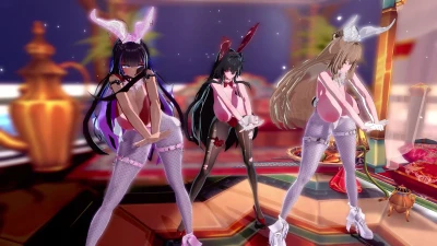 solarhandlight - topless.ver 続バニー大鳳・ライオン・クレオパトラで「Hai Phut Hon Dance」【MMD/アズールレーン】 part 2 - Free Hentai Manga, Doujinshi and Comics Online Reader | LewdVault.com