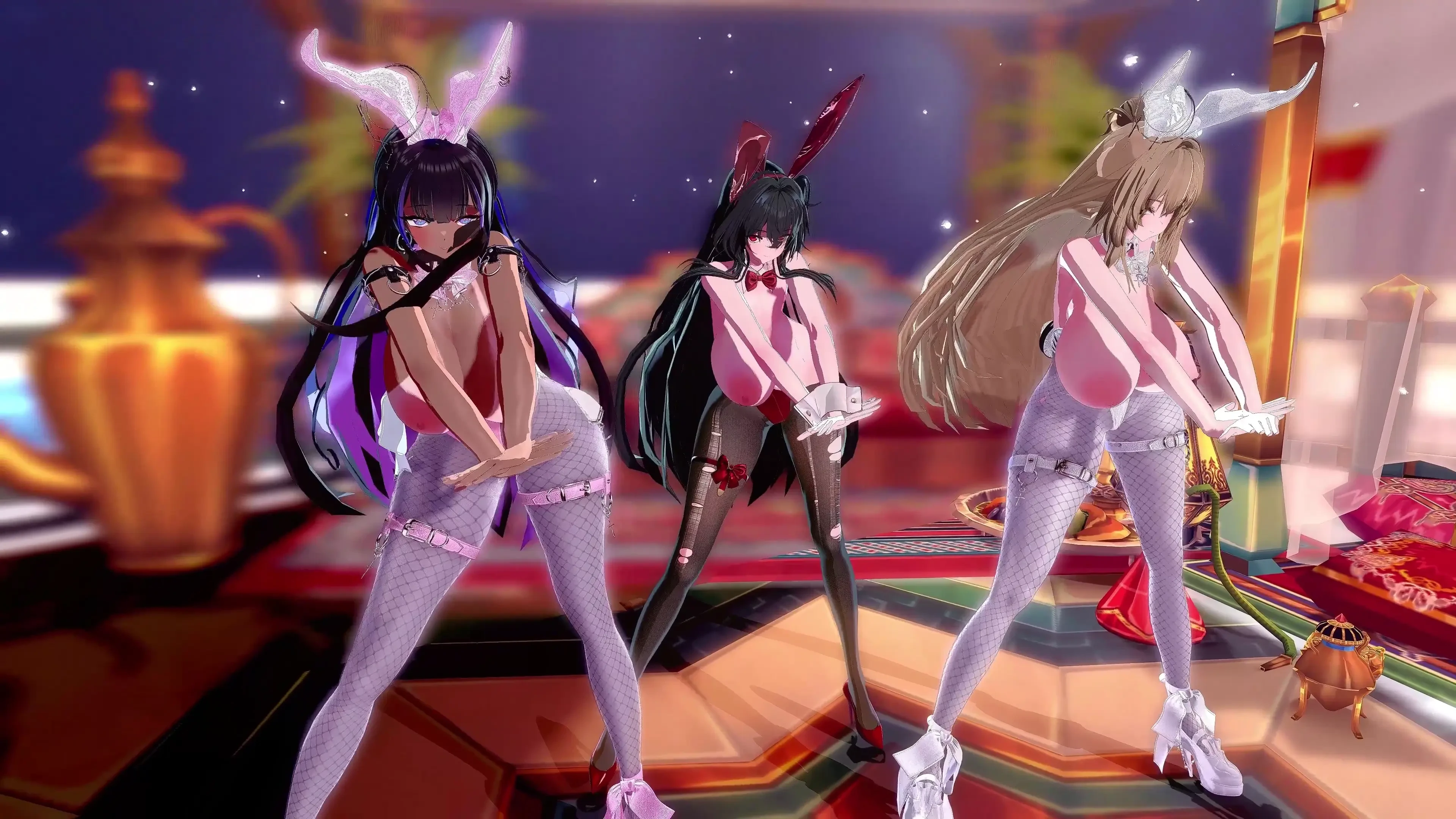 solarhandlight - topless.ver 続バニー大鳳・ライオン・クレオパトラで「Hai Phut Hon Dance」【MMD/アズールレーン】 part 2