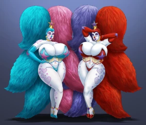 13Saturn - Curvy Clown Showgirls