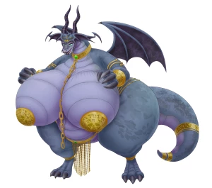 13Saturn - Ruby the Hellspawn GILF Dragoness (Ranma Monster TF + Alt)