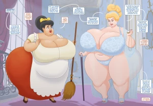 13Saturn - Queen Cinderella Tremaine and her Maid Charming (Corruption + TG TF)