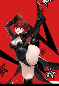 club3 - 【芳澤かすみ/ペルソナ5R/差分3枚】12月更新予定の支援者様特典イラスト