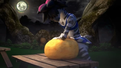 velocirection - Halloween animation finished! part 2 - Free Hentai Manga, Doujinshi and Comics Online Reader | LewdVault.com