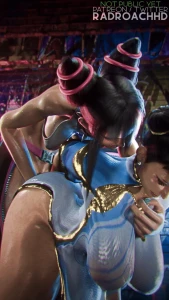 RadRoachHD - Shmeat Fighter: Chun Li  vs. Juri  
