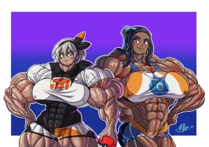 mdrlalo - Bea and Nessa (Pokemon)