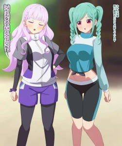 yugo-eti - 【Skeb】ウィーン・マルガレーテちゃんと鬼塚冬毬ちゃんsimn