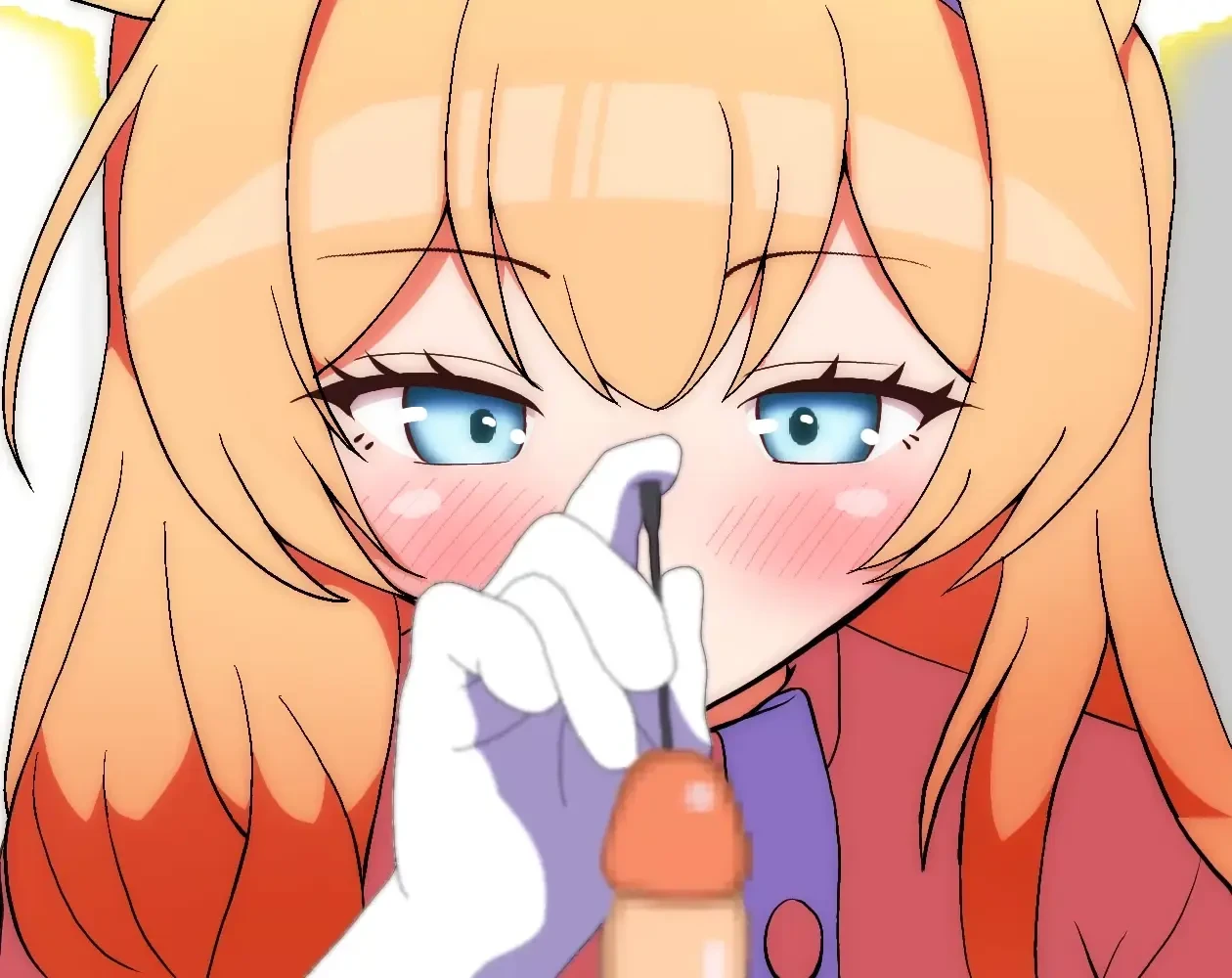 じろ - おまけ動画　ブルーアーカイブ：ナース服マリー　搾精アニメーション（CV.ことりゆめこ）