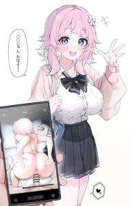 フォイフォイ - 【NSFW/R18】ハメ撮り写真を見られてるふぉいふぉいちゃん【全体公開、小さめサイズ】
