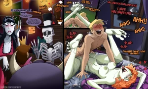 hermitmoth - Spooktober One Shot: Scary Godmother x College Jimmy