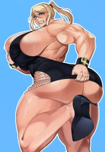moist commissions - Samus on her way to the Prime 4 launch party