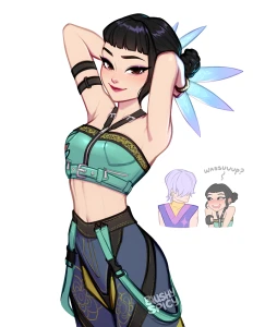 blushypixy - Poll Winner: Zoey from Kpop Demon Hunters