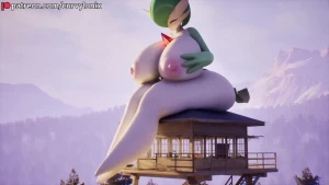curvylonix - Gardevoir Animation WIP part 3