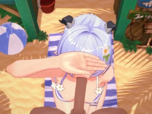 Giddora - Lucia with a stranger on the beach part 2 - Free Hentai Manga, Doujinshi and Comics Online Reader | LewdVault.com