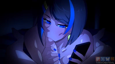 TrevoButEvil - Raine Edging (Animation, Quickie) - Free Hentai Manga, Doujinshi and Comics Online Reader | LewdVault.com