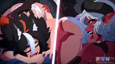 TrevoButEvil - Emma x Calico (ALT) - Free Hentai Manga, Doujinshi and Comics Online Reader | LewdVault.com