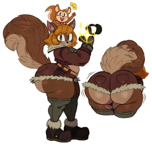 sssonic2 - Doreen the Squirrel