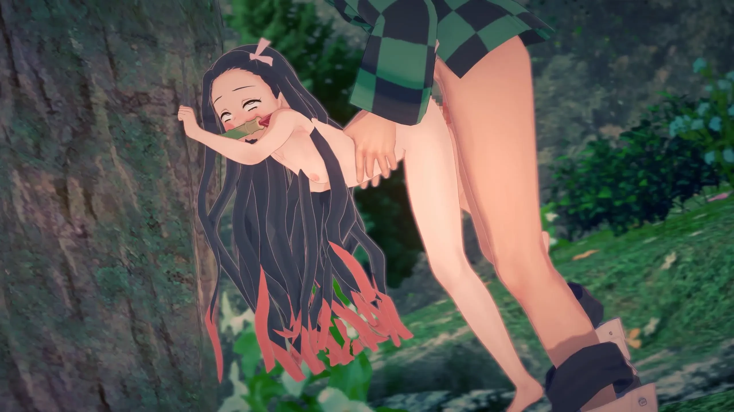feathermapleleaf - 竈門禰豆子 Kamado Nezuko