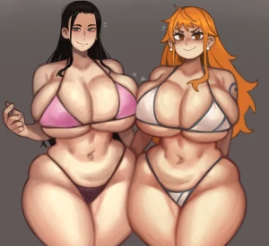 kelvinhiu - Nami X Robin nsfw