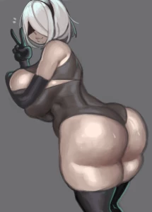 kelvinhiu - quick 2B nsfw art